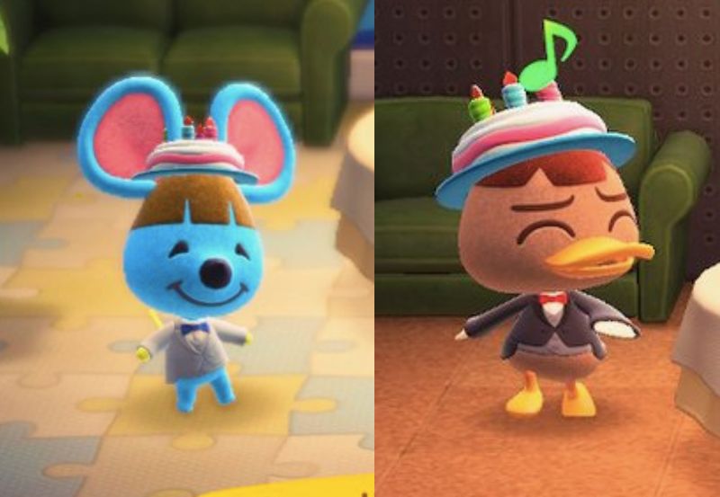 あつ森 6月30日 アチョット ブロッコリーお誕生日 みんなのお祝いの様子は アヒルとネズミ みんなのあつ森