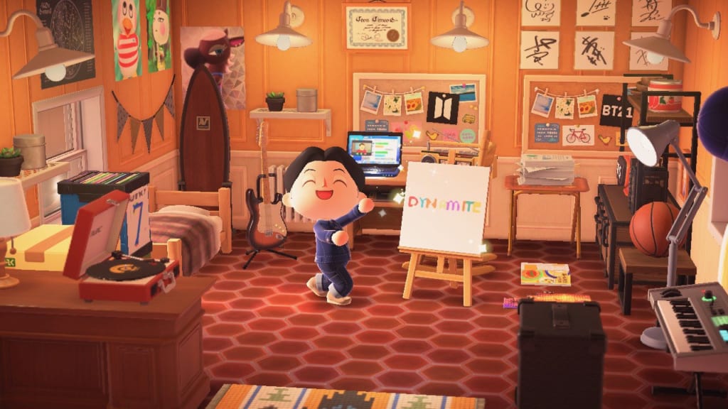 あつ森 Btsモチーフ みんなのおしゃれマイデザインに島クリが素敵 みんなのあつ森